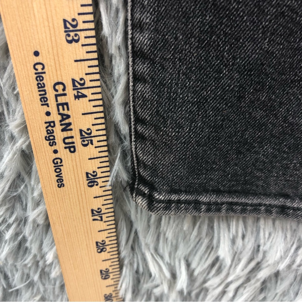 Baldwin Jeans Kansas City Lola High Rise Straight Leg Womens 27 Onyx Cropped - Picture 12 of 13